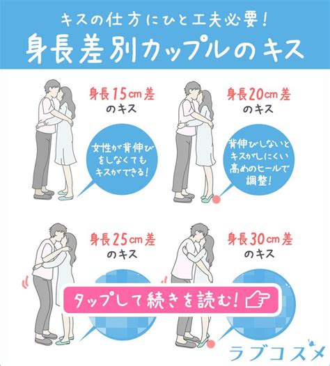 身長23センチ差|理想の身長差は何cm？キスやハグなどシチュエー。